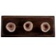 Brown Soil Ceramic Wooden Hooks