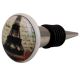 Multicolor Big Tower Flat Ceramic Wine Stopper