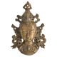Bronze Tibetan Buddha Face Wall Hanging