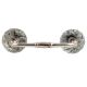 Clear Beautiful Fine Cut Glass Bridge Handle