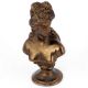 Bronze English Lady Bust
