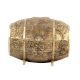 Brass Grape Design Barrel Decorative Box