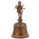 Brass Ghanti Bell with God Figurine