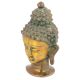 Bronze Buddha Head Statue