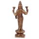 Brass Goddess Lakshmi Standing on Lotus