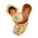 Hand Crafted Gold Ghungroo Leather Punjabi Juttis