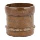 Bronze Grain Measuring Cup With Engraving