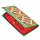 Banjara Green Border Hand Embroidered Clutch Purse