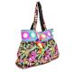 Black Traditional Embroidered Cotton Assorted Handbag