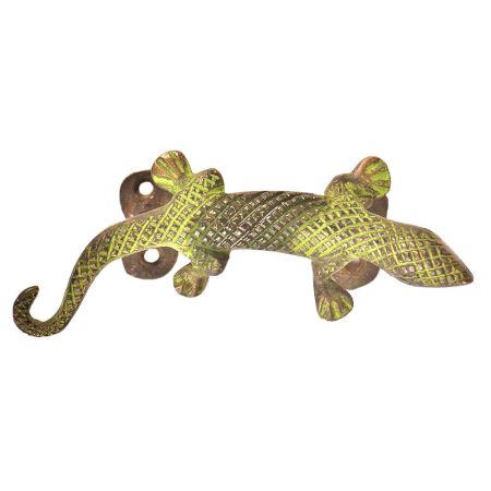Bronze Crawling Lizard Door Handle