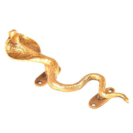 Brass Cobra Door Pull Handle