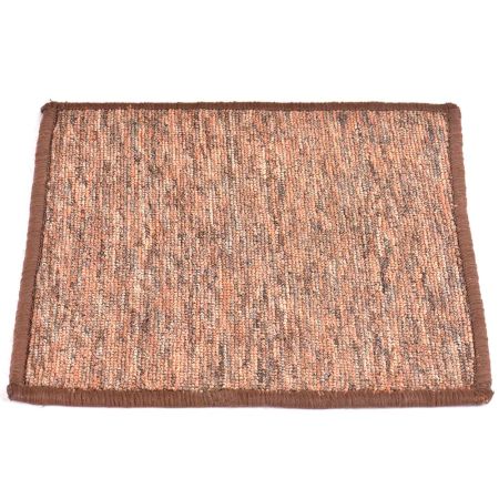 Brown Hand Woven Wollen Coaster