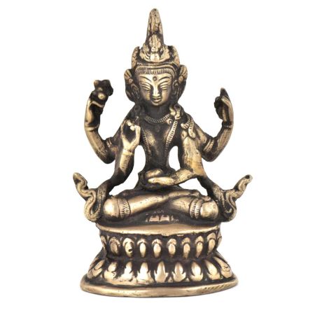 Bronze  Usnisa Vijaya Figurine