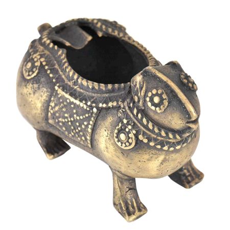 Bronze Tribal Hamster Ashtray