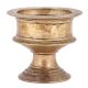 Bronze Peekdaan With Lines Carved