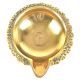 Hand Crafted Brass Kuber Diya 1 inch x 2.25 inch