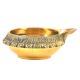Hand Crafted Brass Kuber Diya 1 inch x 2.25 inch