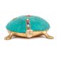 Brass Tortoise With Beautiful Stone Work