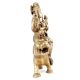 Brass Durga Maa Figurine Sitting On A Tiger