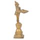 Lady Holding Diya In Her Hands Bronze Figurine