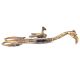 Bronze Candle Snuffer Scissor With A Bird On It