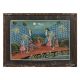 Krishna Teasing Gopis Miniature Painting With Frame