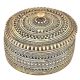 Bronze Circular Storage Box With Engraving