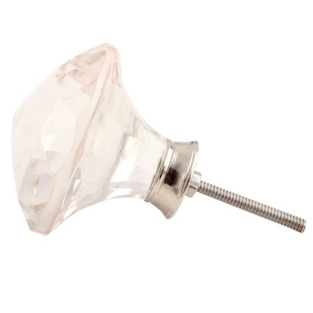 Clear Big Dome Drawer Knob