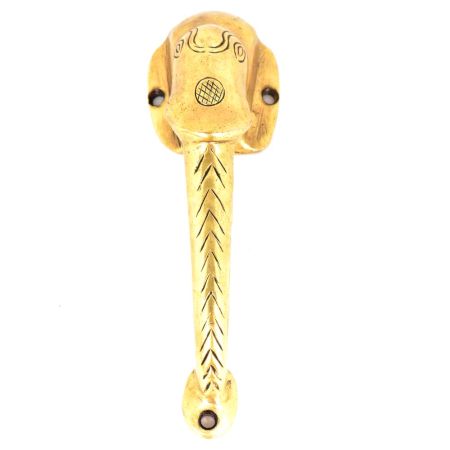 Brass Elephant Door Handle