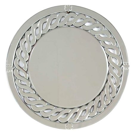 Round Double Circle Venetian Mirror