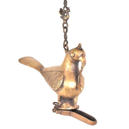 Hanging Bird Oil Lamp