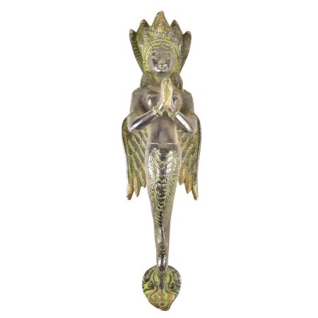 Brass Naga-Kanya Door Handle