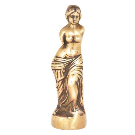 Brass Indian Lady Statue