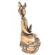Brass Buddha Statue Deity Seated