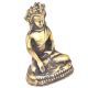 Brass Crowned Shakyamuni Buddha Statue