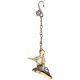 Hanging Bronze Oil Lamp In The Form Of A Bird