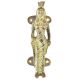Brass Standing Lady Door Handle