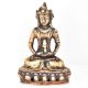 Brass Alms Bowl Buddha Statue
