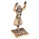 Brass Bearded Soldier With Raised Hands