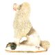 Miniature Porcelain Poodle Figurine