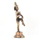 Hindu Dancing Goddess Statue Brass