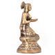 Brass Indian Dancer With Diya