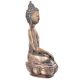 Bronze Buddha Sitting On Lotus