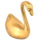 Brass Vintage Swan