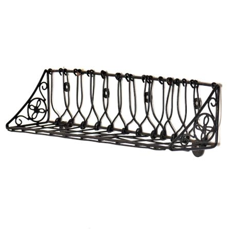 Wrought Iron Wall Shelf