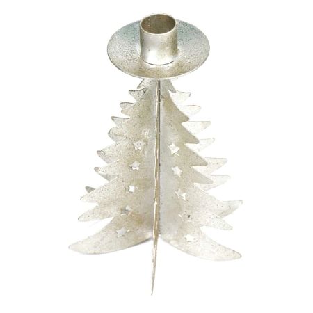 Traditional Christmas Tree Candle Holder