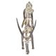 Tribal Brass Animal Rider Figurine