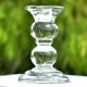 Double Pack Bubble Glass Candle Holder