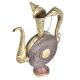 Vintage Copper With Brass Embossed Design Surai Wine Tea Pot