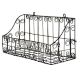 Metal Iron Single Shelf Decorative Wall Rack Basket